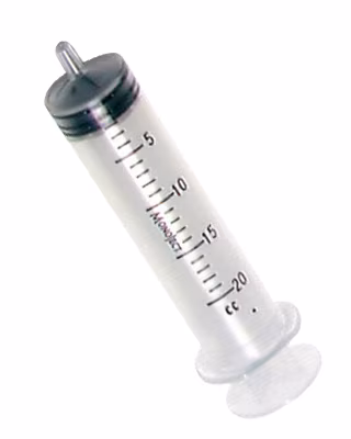 20cc Luer Slip Tip Syringe, 1 Count