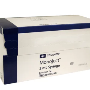 3cc Luer Lock Syringe, No Needle, 100 Count Box