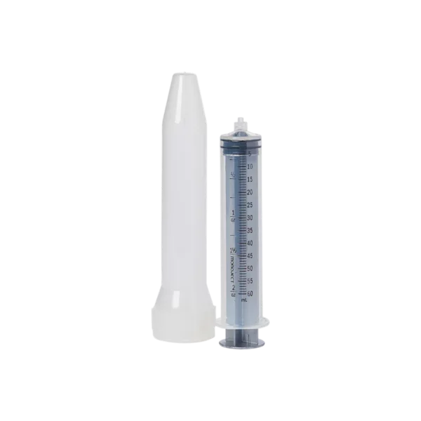 60cc Luer Lock Tip Syringe, 1 Count