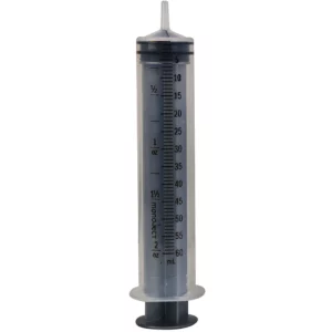60cc Luer Slip Tip Syringe, 1 Count