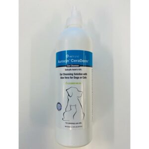 Aurocin CeraDerm Ear Cleaner, 16oz