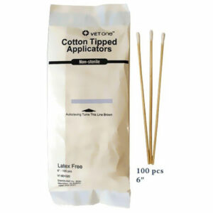 6" Cotton Tipped Applicators, 100 Count