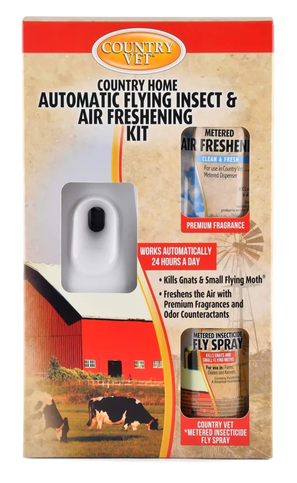 Country Vet Automatic Flying Insect & Air Freshening Kit