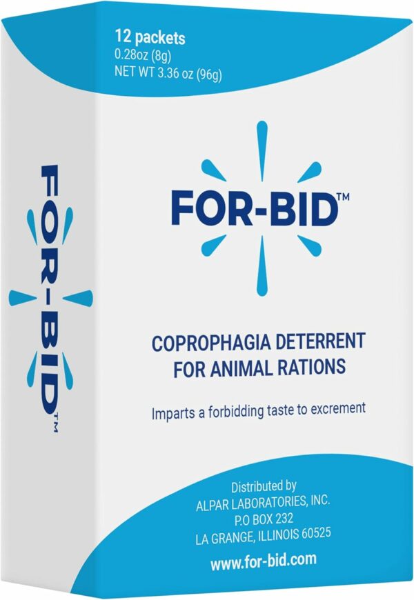 For-Bid® Vet Recommended Coprophagia Deterrent, 1 8g Packet