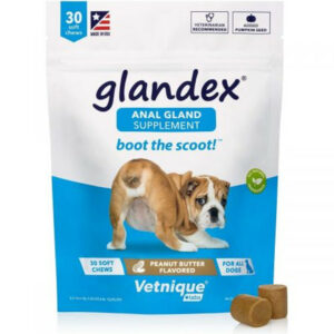 Glandex® Dog Anal Gland Supplement With Pumpkin, 30 Count