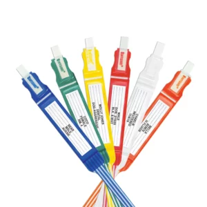 SafeGuard® Animal ID Trilaminate Bands 1" Adhesive Closure with Insert 841A, 1 Count