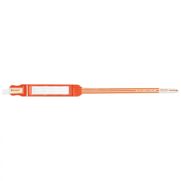 SafeGuard® Animal ID Trilaminate Bands 1" Adhesive Closure with Insert 841A (250/Box), Orange