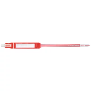 SafeGuard® Animal ID Trilaminate Bands 1" Adhesive Closure with Insert 841A (250/Box), Red