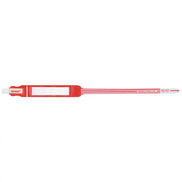 SafeGuard® Animal ID Trilaminate Bands 1" Adhesive Closure with Insert 841A (250/Box), Red