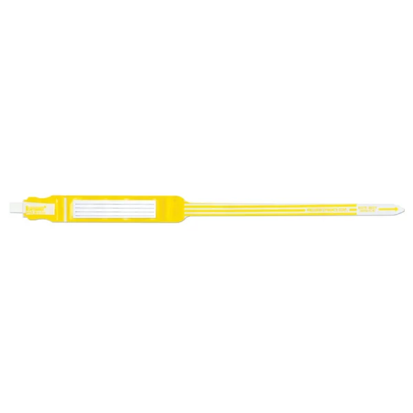 SafeGuard® Animal ID Trilaminate Bands 1" Adhesive Closure with Insert 841A (250/Box), Yellow