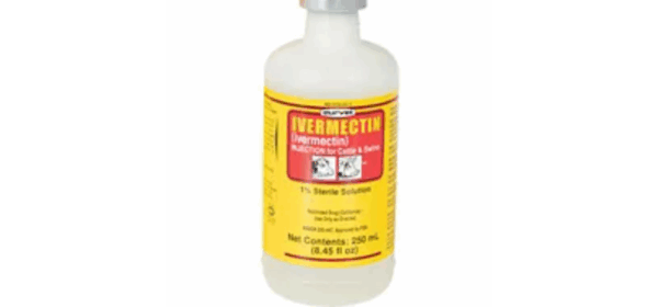 Ivermectin Injection 1% Sterile Solution Livestock Dewormer, 250mL