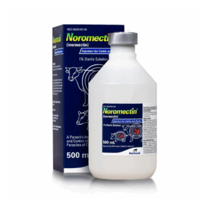 Ivermectin Injection 1% Sterile Solution Livestock Dewormer, 500mL