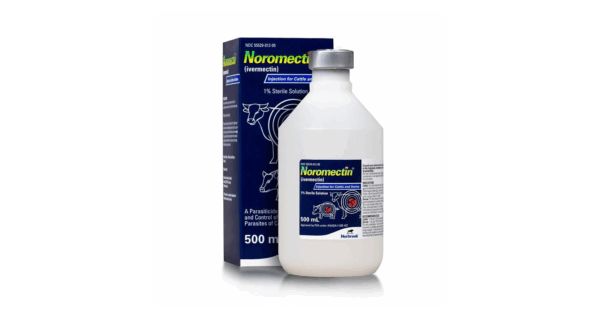 Ivermectin Injection 1% Sterile Solution Livestock Dewormer, 500mL