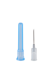 Monoject Hypodermic Veterinary Needle, Polypropylene Hub, Intermediate Bevel, Pink, 20g x 0.5", 1 count