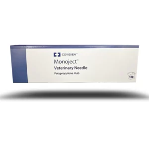 Monoject Rigid Pack Hypodermic Needle, Polypropylene Hub, Regular Bevel, Blue, 22g x 0.75", box/100