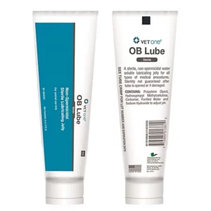 VetOne OB Lube Non-Spermicidal Sterile Lubricating Jelly, 5oz