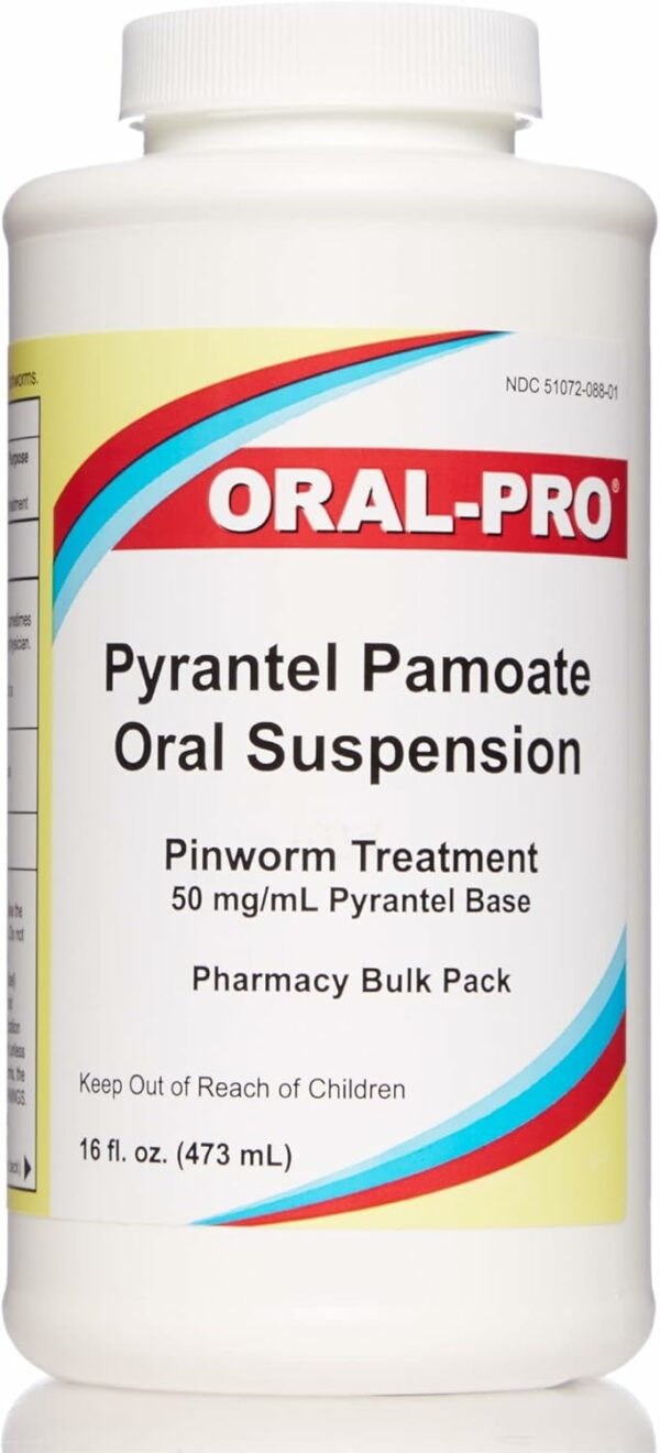 Oral-Pro Pyrantel Pamoate Pinworm Treatment, 16oz
