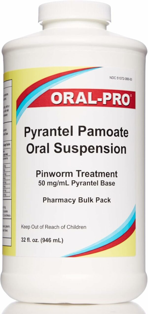 Oral-Pro Pyrantel Pamoate Pinworm Treatment, 32oz