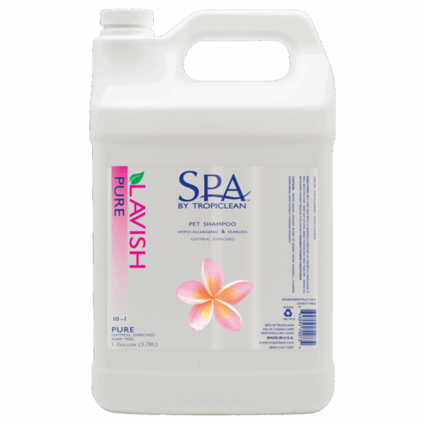 Tropiclean Spa Pure Shampoo, Gallon
