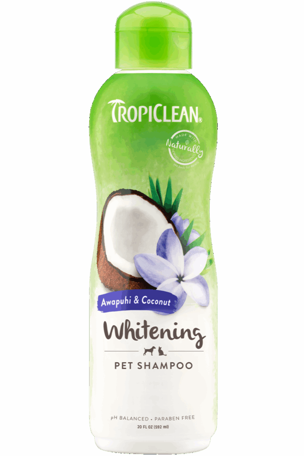 Tropiclean Awapuhi & Coconut Whitening Shampoo, 20oz