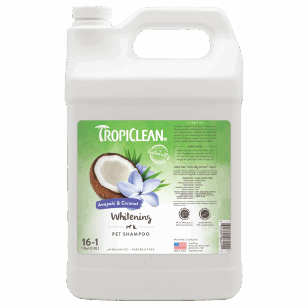 Tropiclean Awapuhi & Coconut Shampoo, Gallon