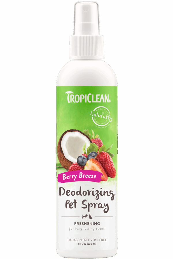 Tropiclean Berry Breeze Deodorizing Spray, 8oz