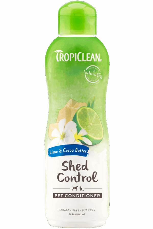 Tropiclean Lime & Cocoa Butter Shed Control Conditioner, 20oz
