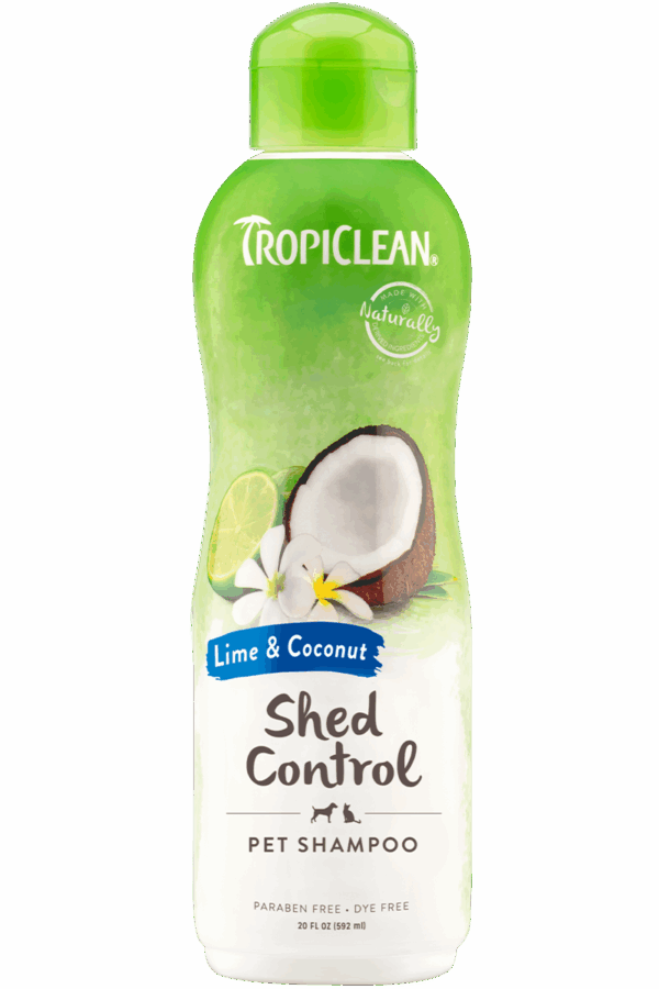 Tropiclean Lime & Coconut Shed Control Shampoo, 20oz