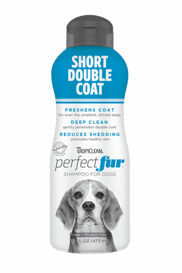 Tropiclean PerfectFur Short Double Coat Shampoo, 16oz