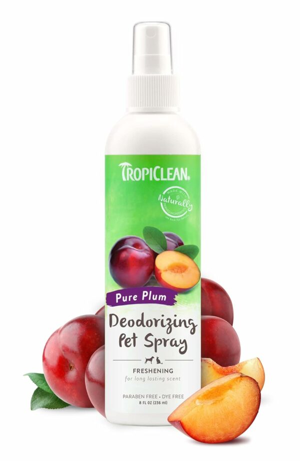 Tropiclean Pure Plum Deodorizing Spray, 8oz