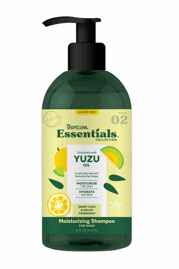 Tropiclean Essentials Yuzu Oil Shampoo, 16oz