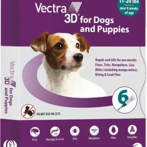 Vectra 3D 11-20 Lbs, 6 Doses