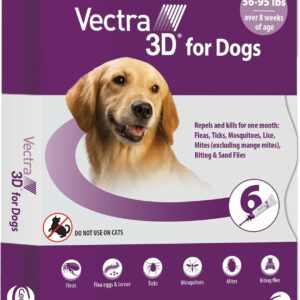 Vectra 3D 56-95 Lbs, 6 Doses