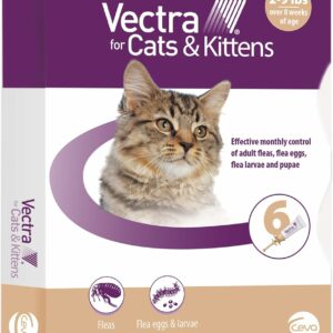 Vectra for Cats and Kittens 2-9 Lbs, 6 Doses