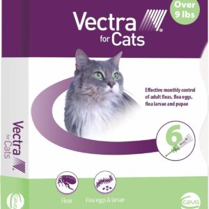 Vectra for Cats Over 9 Lbs, 6 Doses