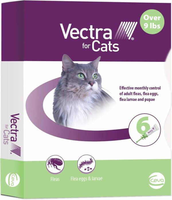 Vectra for Cats Over 9 Lbs, 6 Doses