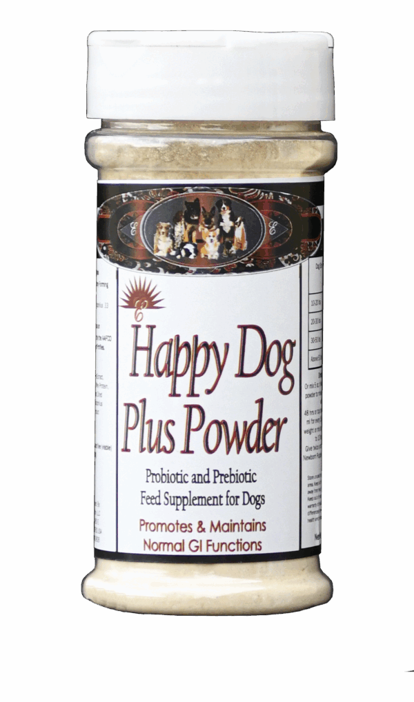 Happy Dog Plus Powder, 5oz Shaker