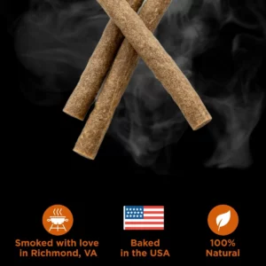 Bully Hickory Smoked Chicken Snack Sticks, 8 Pack