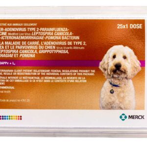 Nobivac Canine 1-DAPPv+L4, 25 X 1 Dose (9 Way)
